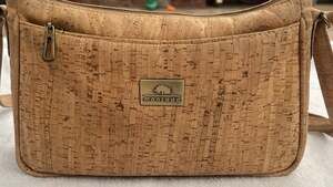 Montado Cork Crossbody Bag Handbag Purse Brown